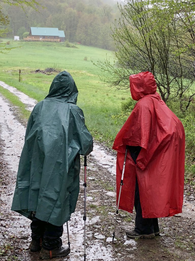 Hikers in the Rain – Walton, NY May 19, 2018